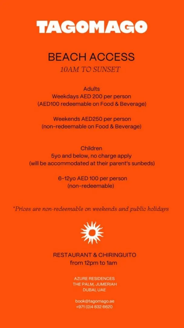 Beach Sunbeds deal image