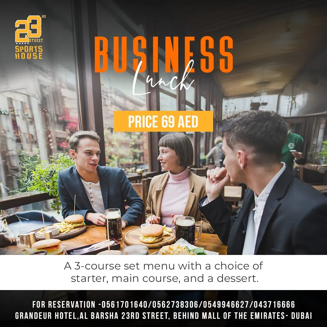 Business Lunch deal image