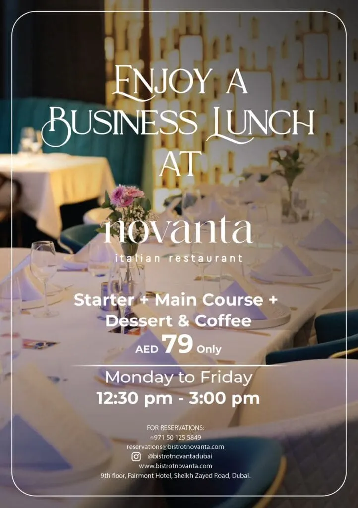 Business Lunch deal image