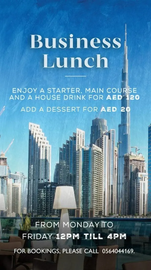 Business Lunch deal image