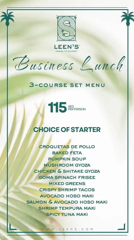 Business Lunch deal image