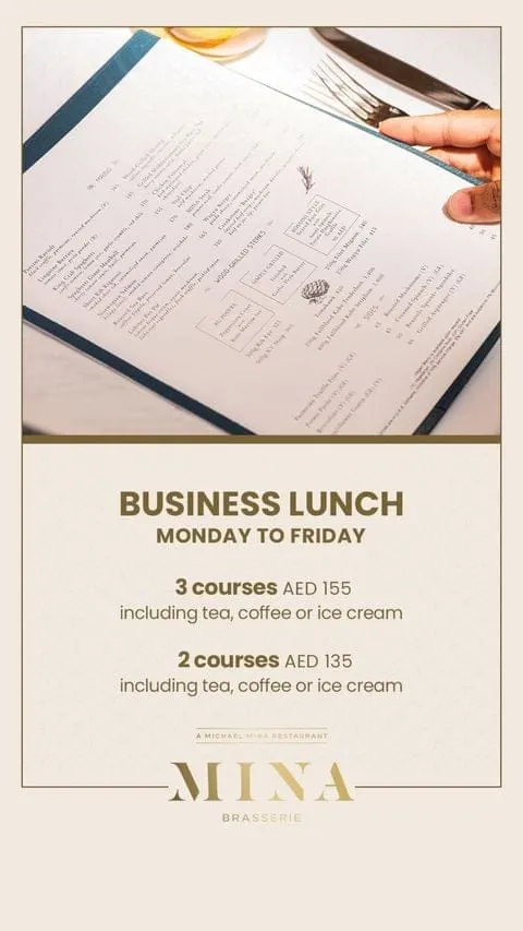BUSINESS LUNCH deal image