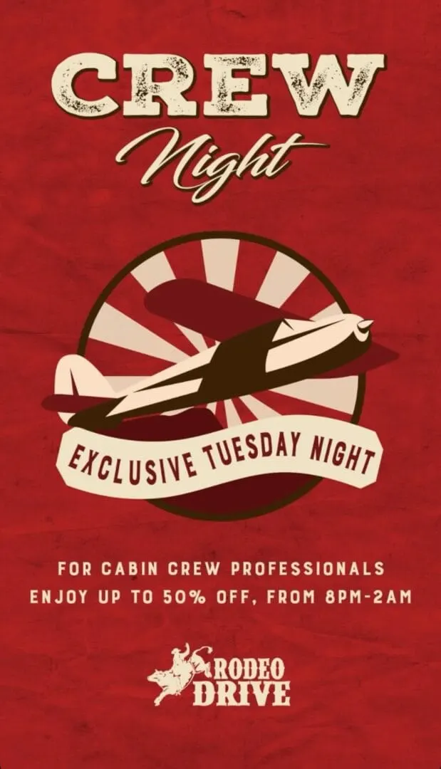 CREW Night deal image