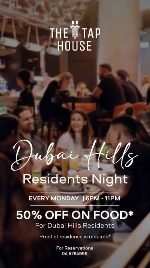Dubai Hills Residents Day deal image
