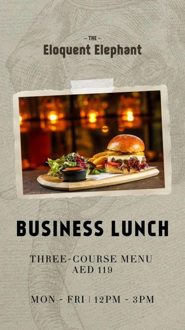 Eloquent Business Lunch deal image
