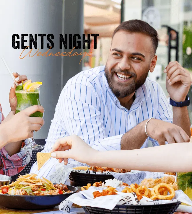 Gents Night Wednesday deal image