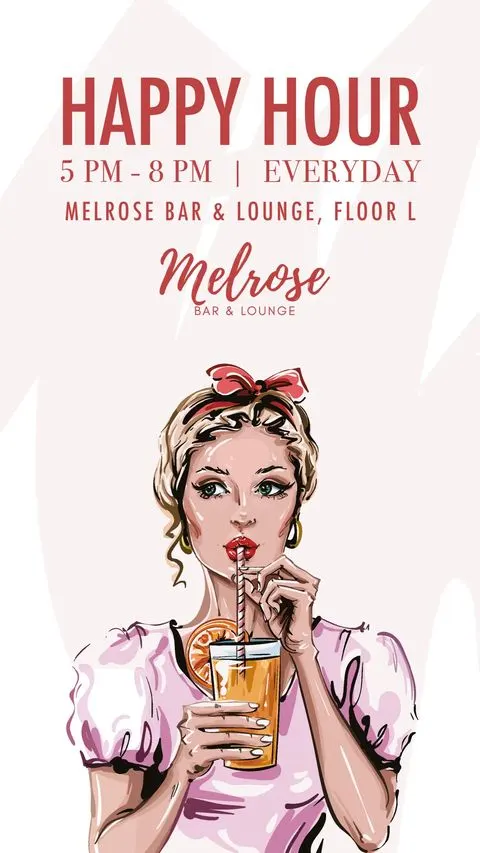 HAPPY HOUR AT MELROSE BAR & LOUNGE deal image