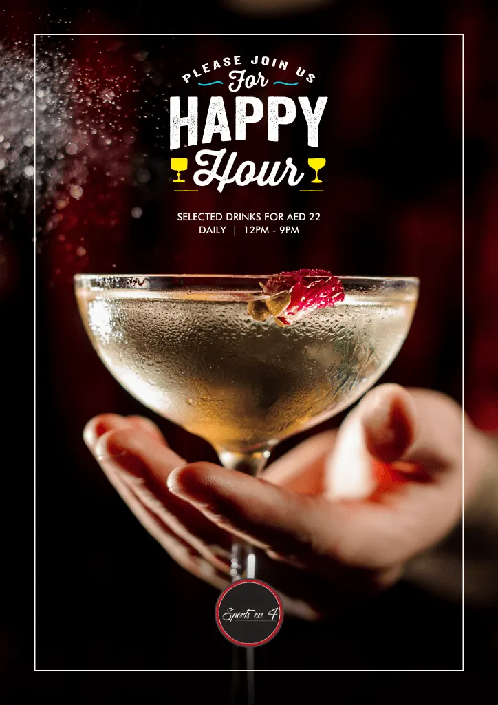 Happy Hour at Sports on 4 deal image