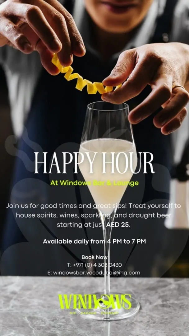 Happy Hour at Windows Bar and Lounge deal image