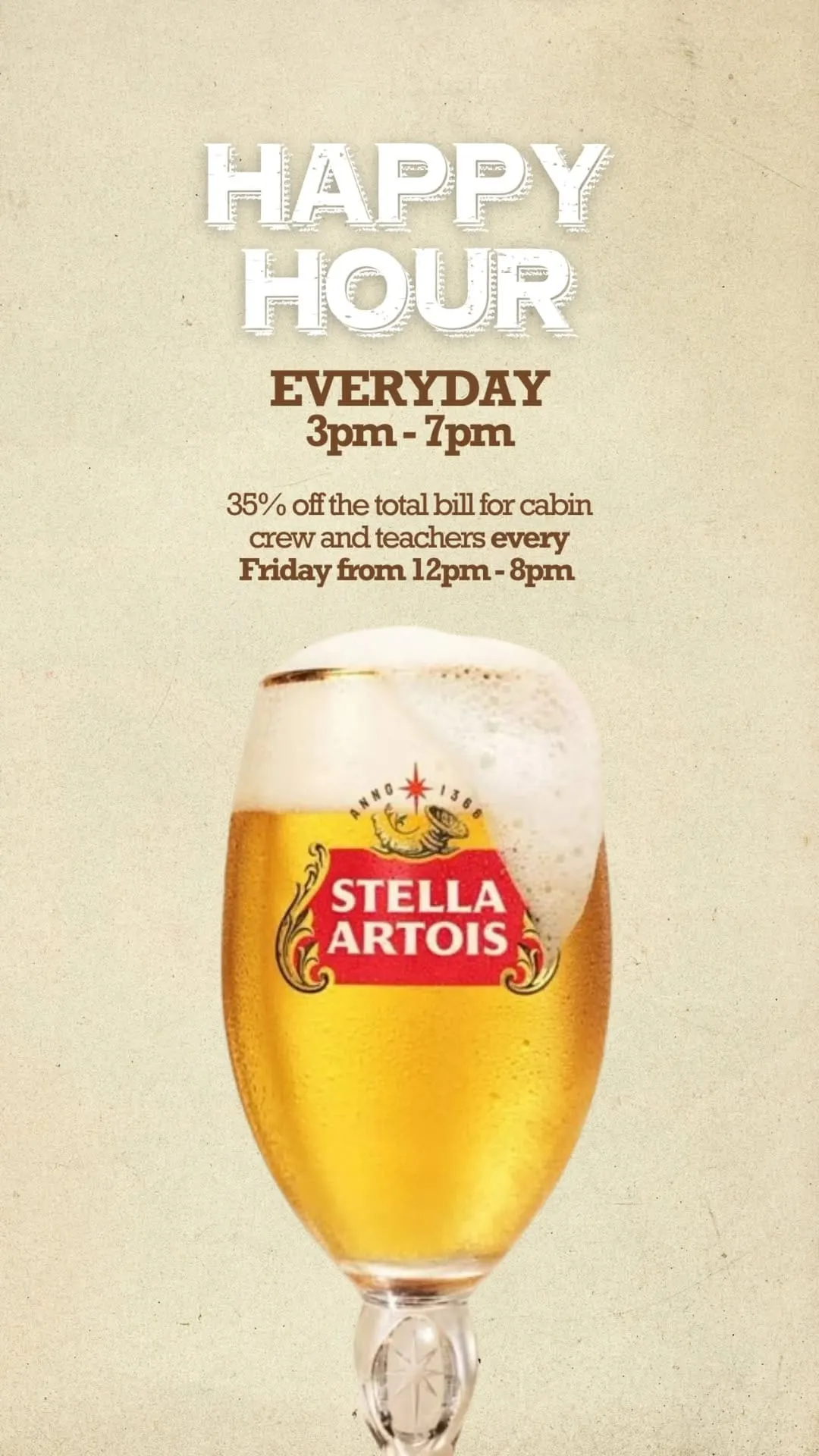 Happy Hour deal image