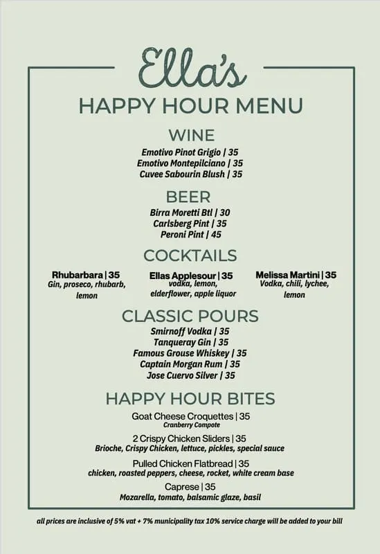 Happy Hour deal image