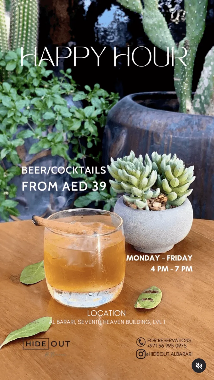 Happy Hour deal image