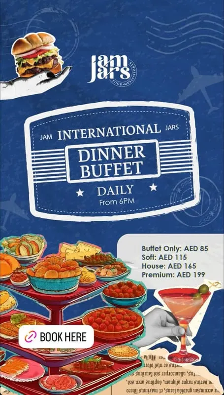 INTERNATIONAL DINNER BUFFET deal image