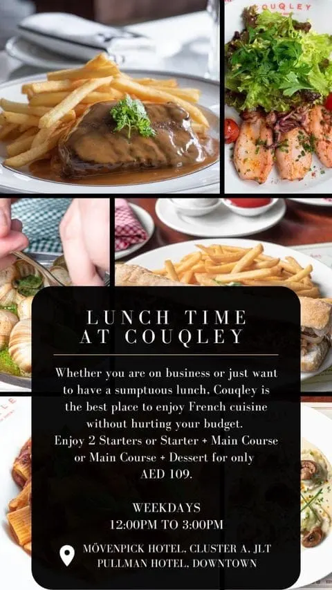 Lunch Time at Couqley deal image