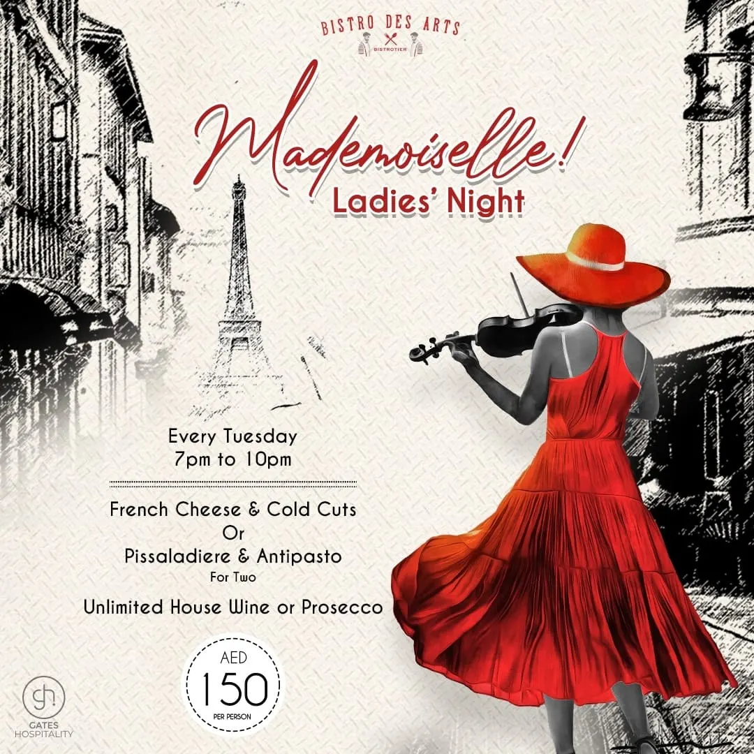 Mademoiselle! Ladies' Night deal image