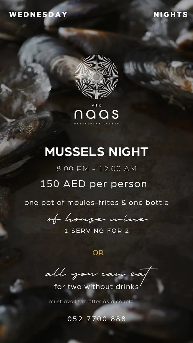 Moules Frites and Wine Night deal image