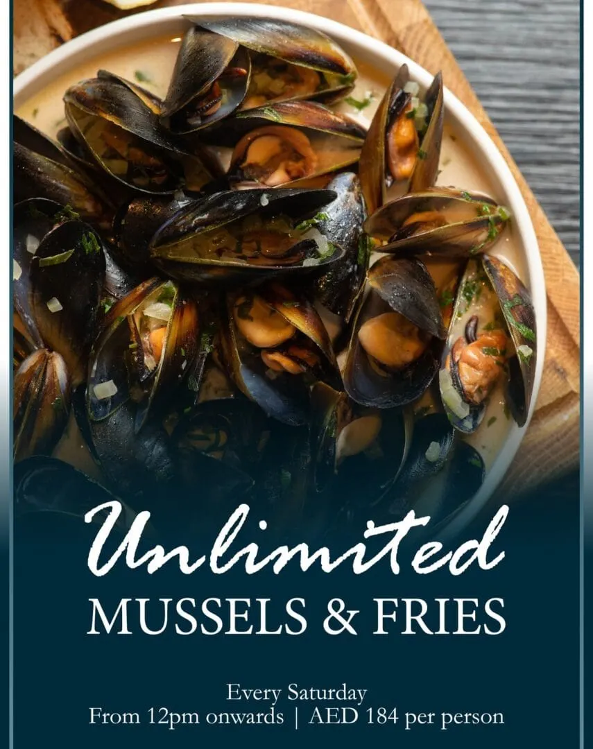 Open Mussels & French Fries deal image