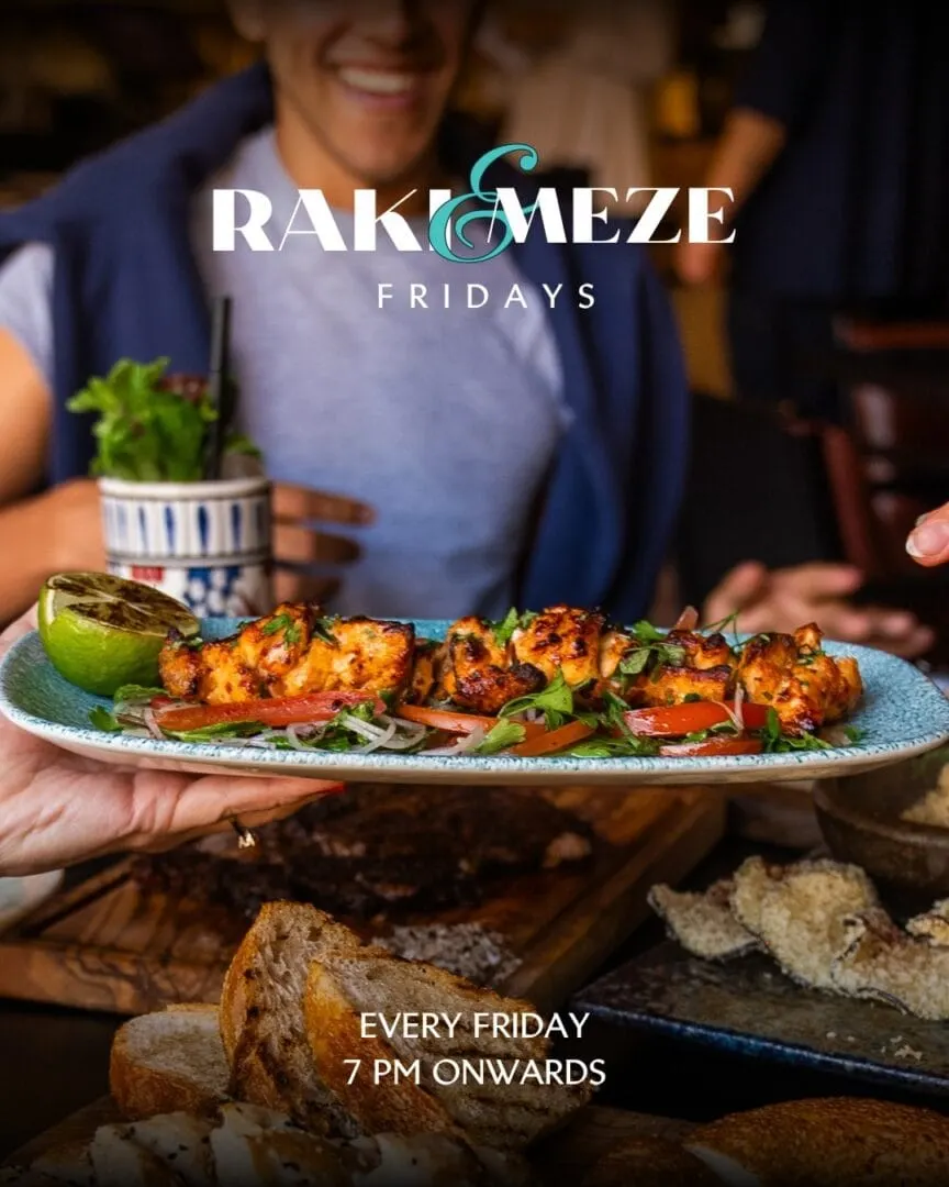 Raki & Meze Fridays deal image