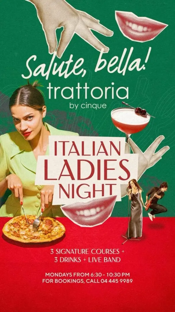 SALUTE BELLA LADIES NIGHT deal image