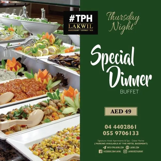Special Dinner Buffet deal image