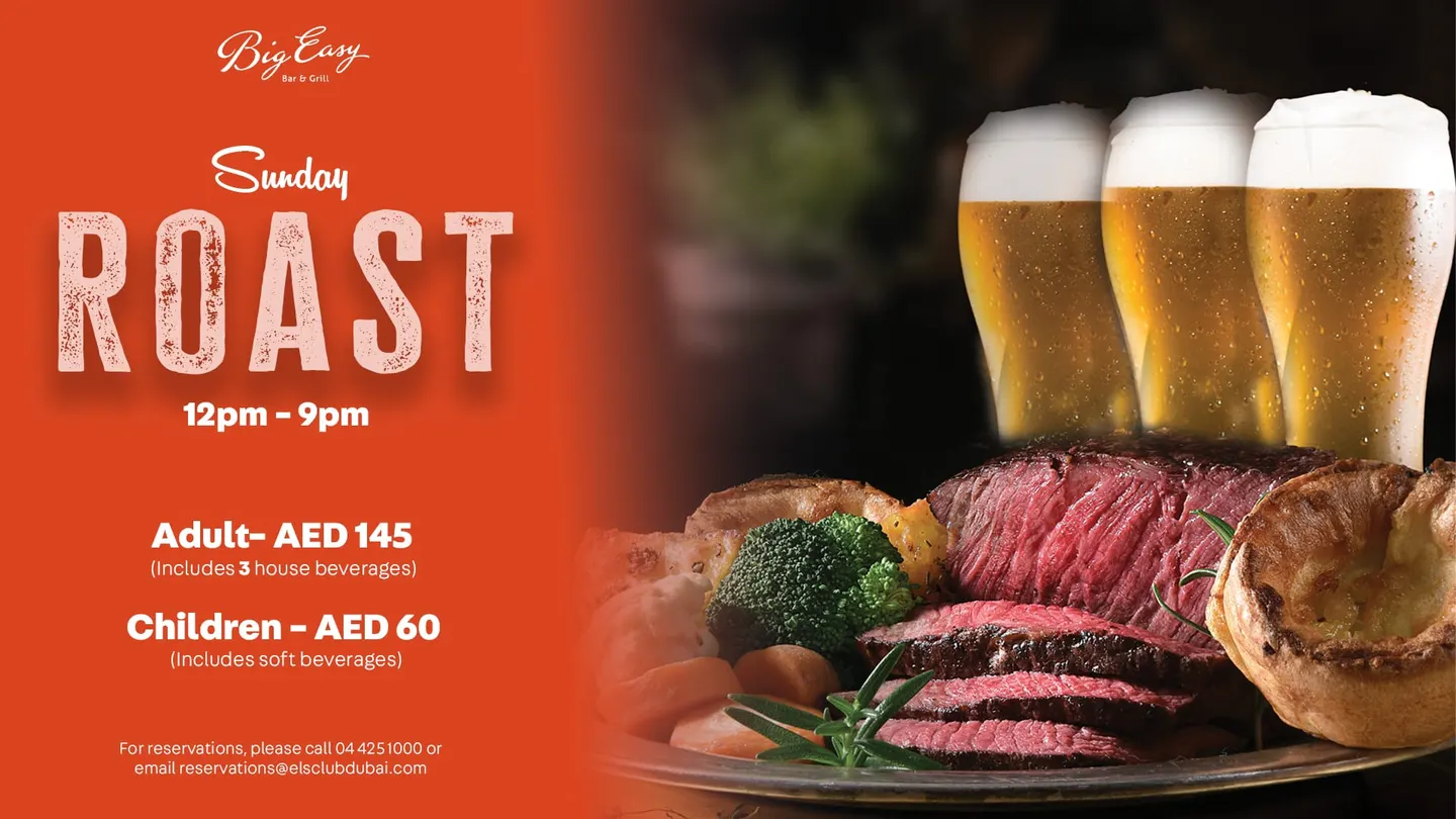 Sunday Roast at Big Easy deal image