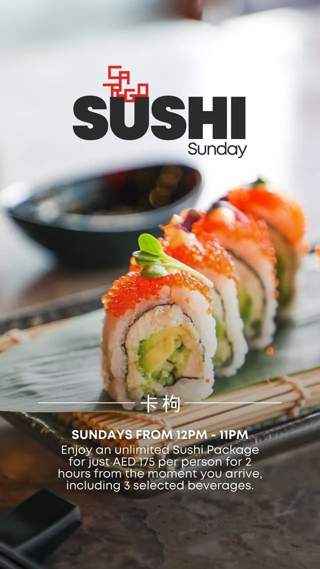Sushi Sunday deal image