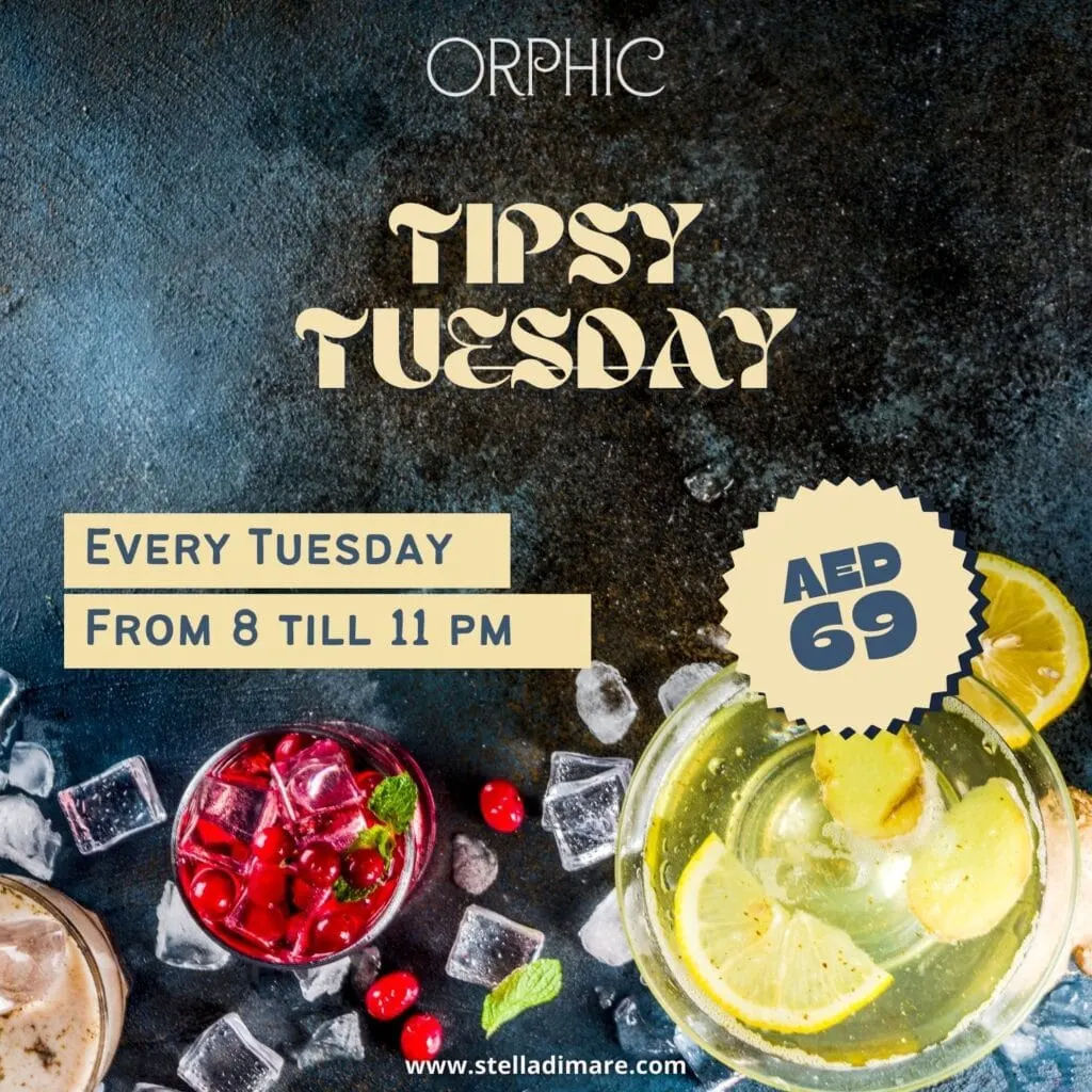 Tipsy Tuesdays deal image