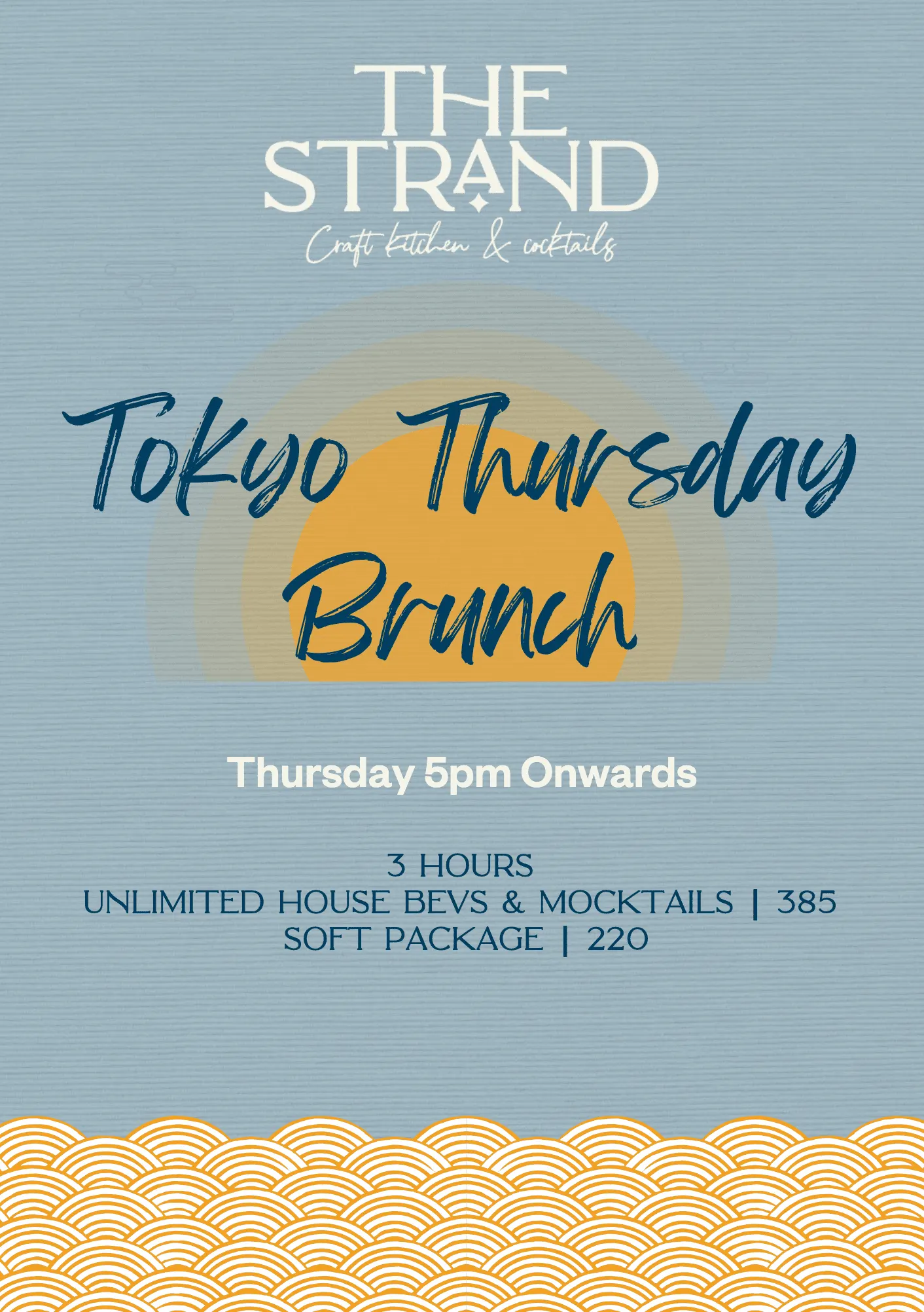 Tokyo Thursday Brunch deal image