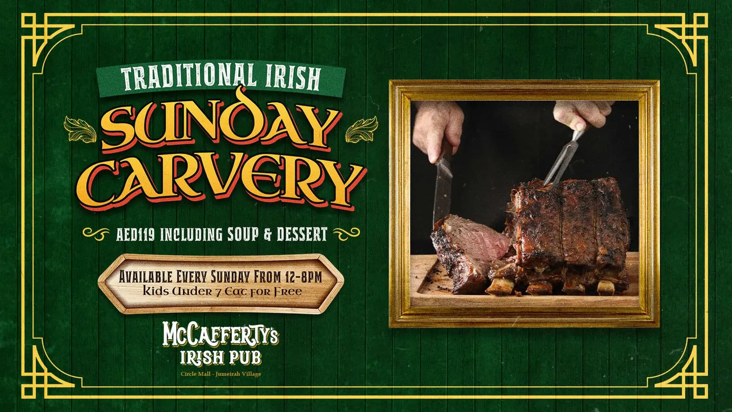 Traditional Irish Sunday Carvery deal image