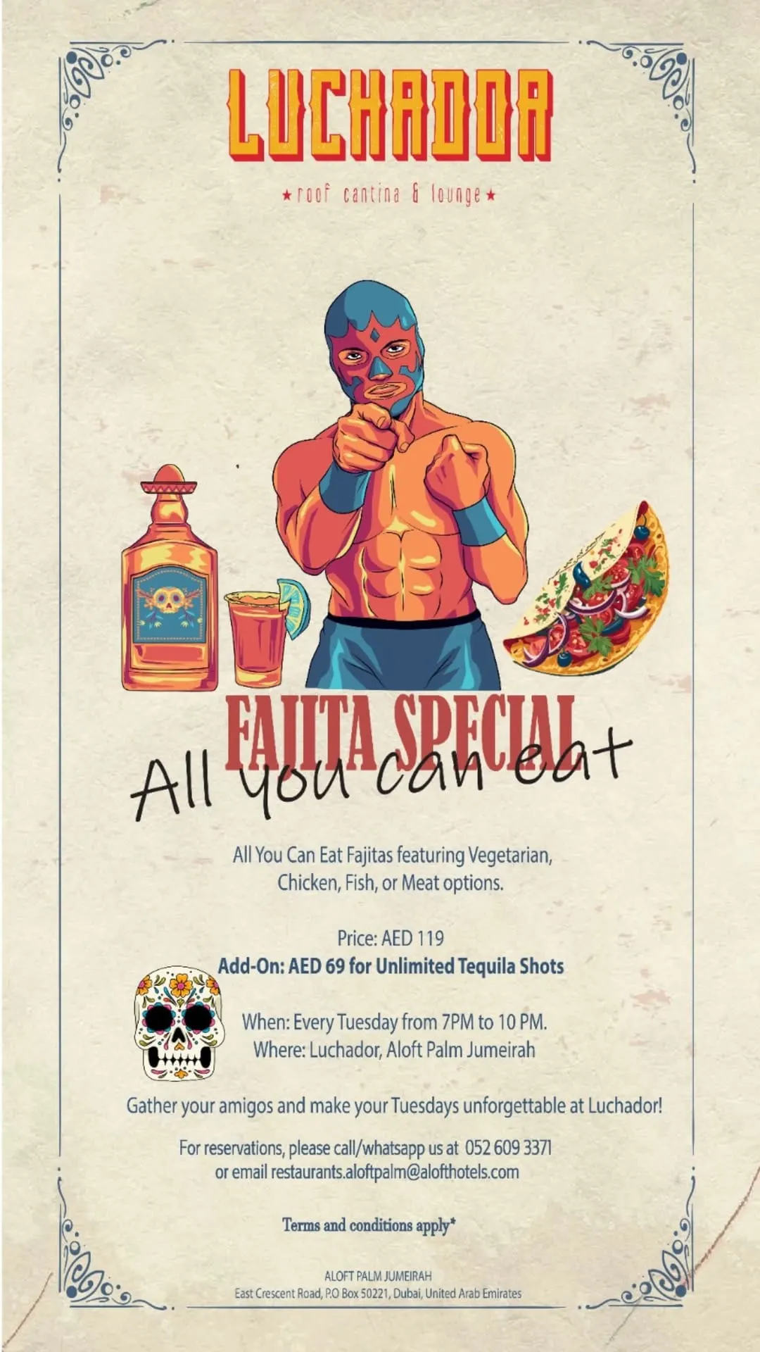 TUESDAY FAJITA  NIGHT deal image